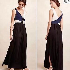 Anthropologie Maeve Elysian Colorblock Maxi Dress | Women’s XS